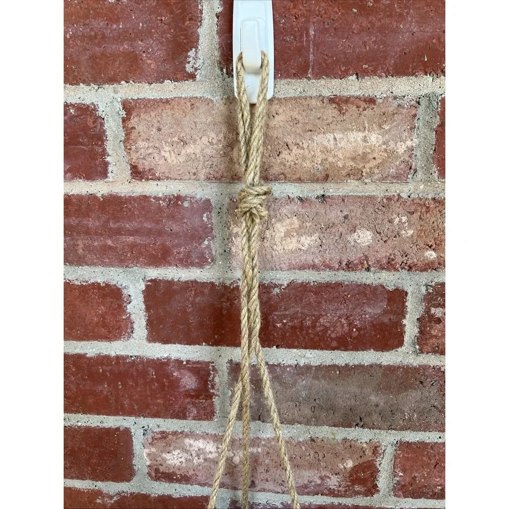 RARE Rae Dunn Artisan Collection Black Hanging PLANT Planter By Magenta
